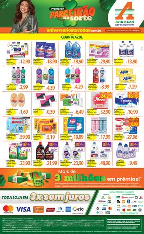 Promoções de Supermercados em São José dos Pinhais | Atacadão - Quarta Azul de Atacadão | 17/04/2024 - 17/04/2024