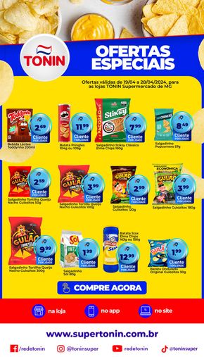 Promoções de Supermercados em Muzambinho | Ofertas Especiais de Tonin Superatacado | 19/04/2024 - 28/04/2024