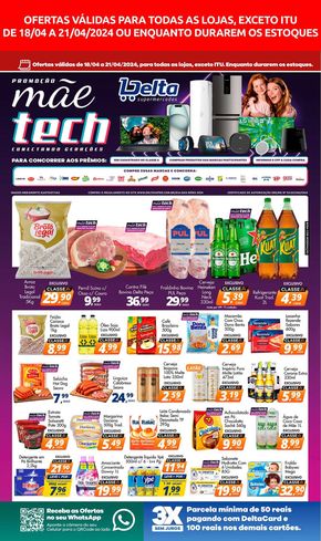 Promoções de Supermercados em Salto | Ofertas Delta Supermercados de Delta Supermercados | 18/04/2024 - 21/04/2024