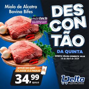 Catálogo Delta Supermercados em Porto Feliz | Ofertas Delta Supermercados | 18/04/2024 - 18/04/2024