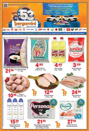 Catálogo Supermercado Bergamini em Guarulhos | Ofertas Supermercado Bergamini | 18/04/2024 - 20/04/2024
