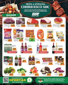 Catálogo Supermercados ABC em Guaxupé | Oferta Supermercados ABC  | 18/04/2024 - 21/04/2024