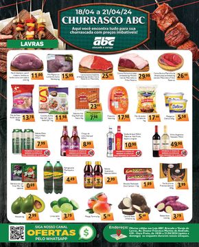 Catálogo Supermercados ABC em Lavras | Oferta Supermercados ABC  | 18/04/2024 - 21/04/2024