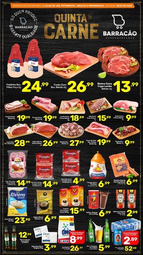 Catálogo Barracão Supermercado em Jaú | Ofertas Barracão Supermercado | 18/04/2024 - 18/04/2024