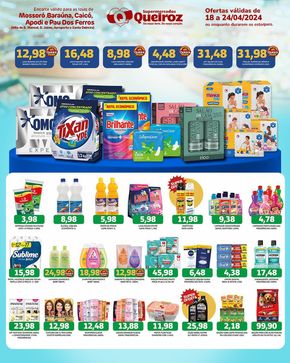 Catálogo Supermercados Queiroz | Oferta Supermercados Queiroz | 18/04/2024 - 24/04/2024