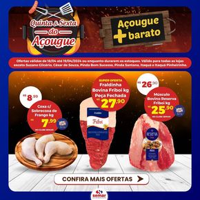 Promoções de Supermercados em Cruzeiro | Ofertas Semar Supermercado de Semar Supermercado | 18/04/2024 - 19/04/2024