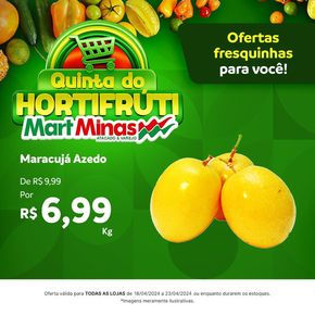 Promoções de Supermercados em Itabira | Ofertas Mart Minas de Mart Minas | 18/04/2024 - 23/04/2024