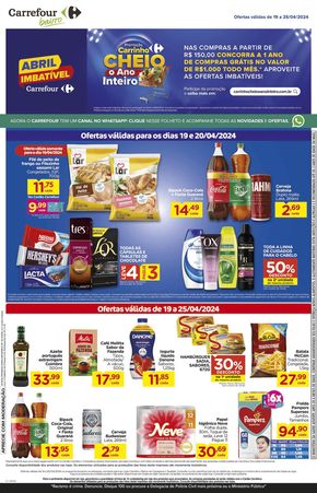 Promoções de Supermercados em Taubaté | ABRIL IMBATÍVEL de Carrefour Bairro | 19/04/2024 - 25/04/2024