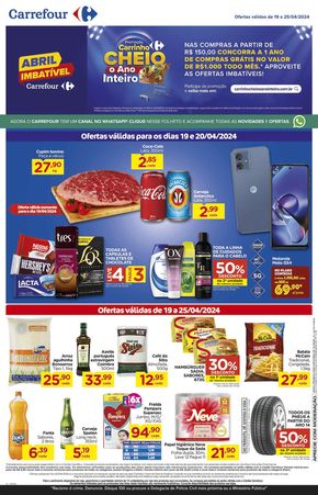 Promoções de Supermercados em Brasília | ABRIL IMBATÍVEL de Carrefour | 19/04/2024 - 25/04/2024