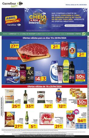 Promoções de Supermercados em Brasília | ABRIL IMBATÍVEL de Carrefour Bairro | 19/04/2024 - 25/04/2024