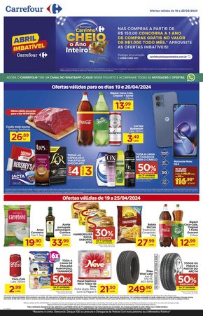 Promoções de Supermercados em Almirante Tamandaré | ABRIL IMBATÍVEL de Carrefour | 19/04/2024 - 25/04/2024