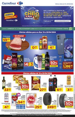 Promoções de Supermercados em Campos dos Goytacazes | ABRIL IMBATÍVEL de Carrefour | 19/04/2024 - 25/04/2024
