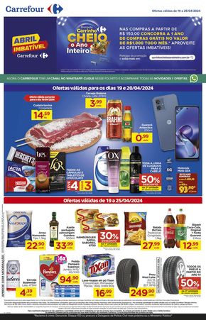 Promoções de Supermercados em Portão | ABRIL IMBATÍVEL de Carrefour | 19/04/2024 - 25/04/2024