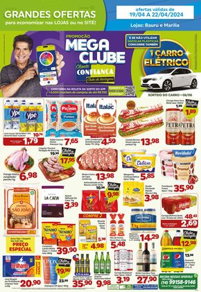Promoções de Supermercados em Marília | Ofertas Confiança Supermercados de Confiança Supermercados | 19/04/2024 - 22/04/2024
