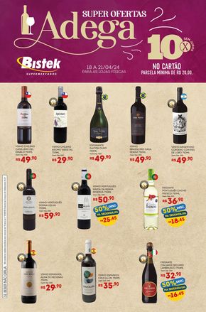 Catálogo Bistek Supermercados em Criciúma | Ofertas Bistek Supermercados | 19/04/2024 - 21/04/2024