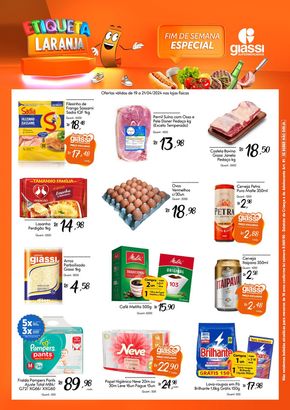 Catálogo Giassi Supermercados em Itajaí | Ofertas Giassi  | 19/04/2024 - 21/04/2024