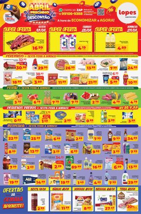Catálogo Lopes Supermercados em Carapicuíba | Super Ofertas Guarulhos | 19/04/2024 - 23/04/2024
