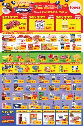 Catálogo Lopes Supermercados em Vargem Grande Paulista | Super Ofertas São Paulo | 19/04/2024 - 23/04/2024