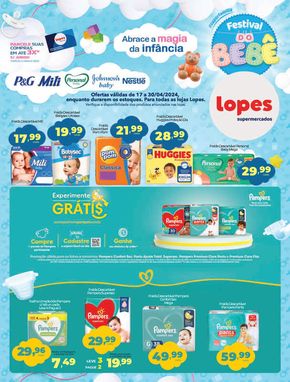Catálogo Lopes Supermercados em São Bernardo do Campo | Festival do Bebê | 19/04/2024 - 30/04/2024