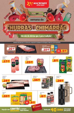 Promoções de Supermercados em Esteio | Semana do Churras e Chimarrão | de Macromix Atacado | 19/04/2024 - 27/04/2024