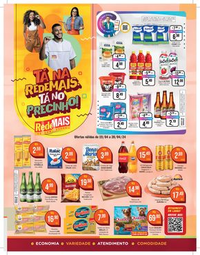 Promoções de Supermercados em Natal | Rede Mais Supermercados Intercampanha de Rede Mais Supermercados | 19/04/2024 - 28/04/2024