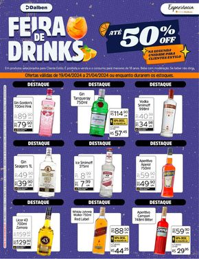 Catálogo Supermercado Dalben em Valinhos | Feira de Drinks  | 19/04/2024 - 21/04/2024