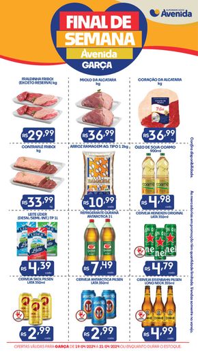 Catálogo Supermercados Avenida em Rancharia | Final De Semana  | 19/04/2024 - 21/04/2024