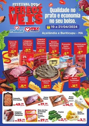 Catálogo Supermercados Mateus em Barrolândia | Oferta Supermercados Mateus | 19/04/2024 - 21/04/2024