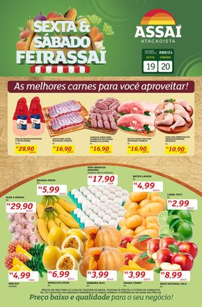 Promoções de Supermercados em Vitória da Conquista | Ofertas Assaí Atacadista de Assaí Atacadista | 19/04/2024 - 20/04/2024