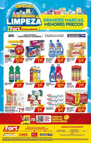 Promoções de Supermercados em Valparaíso de Goiás | Ofertas Fort Atacadista de Fort Atacadista | 19/04/2024 - 21/04/2024