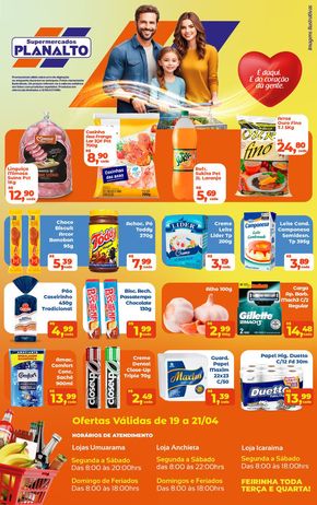 Catálogo Supermercados Planalto em Icaraíma | Oferta Supermercados Planalto | 19/04/2024 - 21/04/2024
