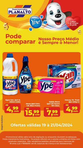 Promoções de Supermercados em Umuarama | Oferta Supermercados Planalto de Supermercados Planalto | 19/04/2024 - 21/04/2024