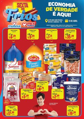 Promoções de Supermercados em Imperatriz | Ofertas Supermercados Mateus de Supermercados Mateus | 19/04/2024 - 19/04/2024