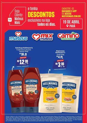 Catálogo Supermercados Mateus em Barrolândia | Oferta Supermercados Mateus | 19/04/2024 - 19/04/2024