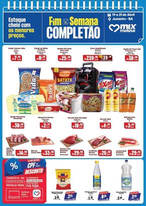 Promoções de Supermercados em Imperatriz | Fim De Semana  de Supermercados Mateus | 19/04/2024 - 21/04/2024