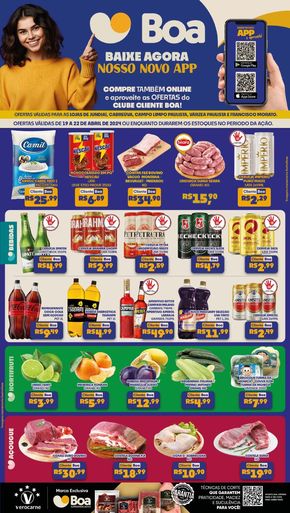 Promoções de Supermercados em Jundiaí | Ofertas Boa Supermercados de Boa Supermercados | 19/04/2024 - 22/04/2024
