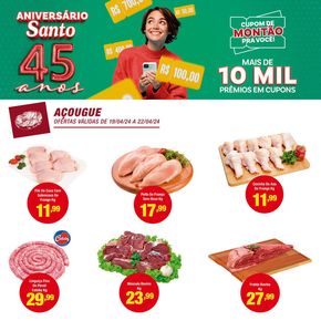 Catálogo Santo Supermercados em Sorocaba | Ofertas Santo Supermercados | 19/04/2024 - 22/04/2024