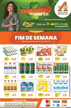 Promoções de Supermercados em Planaltina DF | Atacadão - Super Ofertas de Atacadão | 19/04/2024 - 22/04/2024