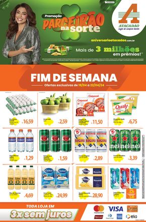 Promoções de Supermercados em Valparaíso de Goiás | Atacadão - Super Ofertas de Atacadão | 19/04/2024 - 22/04/2024