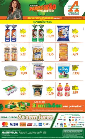 Promoções de Supermercados em Abaetetuba | Atacadão - Especial Matinal de Atacadão | 19/04/2024 - 22/04/2024