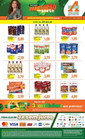 Promoções de Supermercados em Indaiatuba | Atacadão - Até R$5,00 de Atacadão | 19/04/2024 - 21/04/2024