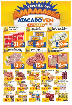 Promoções de Supermercados em Guarapari | Semana do Amaaaassa Atacado Vem de ATACADO VEM | 22/04/2024 - 25/04/2024