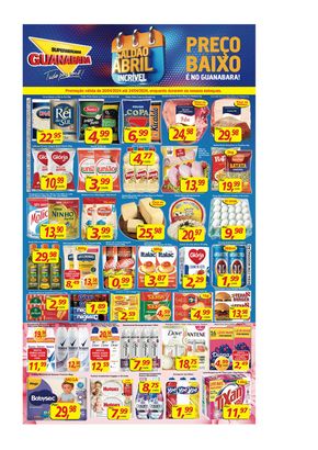 Catálogo Supermercados Guanabara em São João de Meriti | Oferta Supermercados Guanabara | 22/04/2024 - 24/04/2024