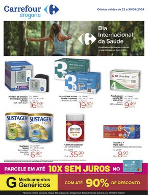 Catálogo Drogarias Carrefour em Rio de Janeiro | Folheto Drogaria | 22/04/2024 - 30/04/2024