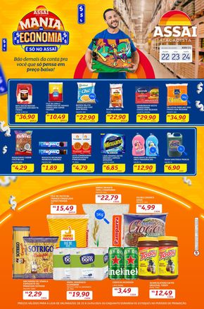 Promoções de Supermercados em Valparaíso de Goiás | Mania de Economia de Assaí Atacadista | 22/04/2024 - 24/04/2024