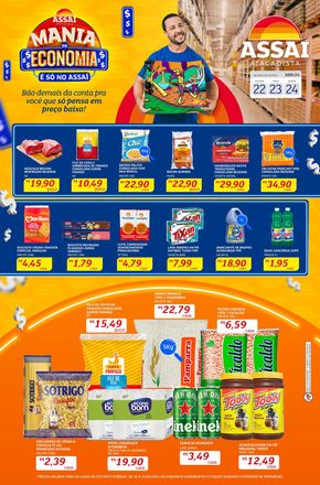 Promoções de Supermercados em Taguatinga | Mania de Economia de Assaí Atacadista | 22/04/2024 - 24/04/2024