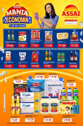 Promoções de Supermercados em Pinhais | Mania de Economia de Assaí Atacadista | 22/04/2024 - 24/04/2024