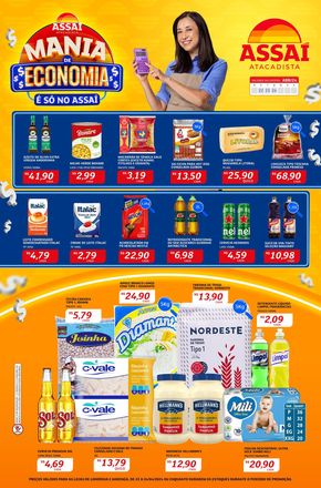 Promoções de Supermercados em Maringá | Mania de Economia de Assaí Atacadista | 22/04/2024 - 24/04/2024