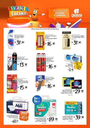 Catálogo Giassi Supermercados em Sombrio | Ofertas do dia | 22/04/2024 - 23/04/2024