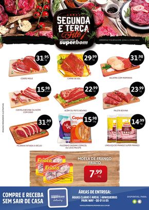 Catálogo Superbom Supermercado em Taguatinga | Ofertas Superbom Supermercado | 22/04/2024 - 23/04/2024